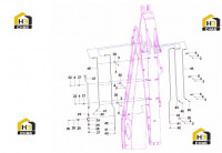 Трубопровод рукояти 13402084