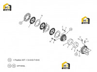 Узел тормоза