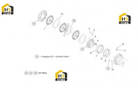 Узел тормозной