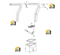 Поддон двигателя и щуп масляный
