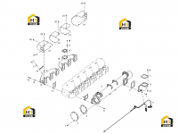 Коллектор впускной и выпускной