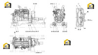 Комплектующие двигателя 13741928