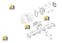 Коллектор выпускной D13-000-48+C