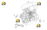 Кронштейны двигателя D33-000-32+A