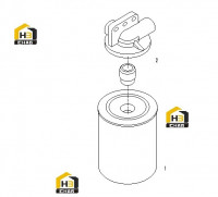 Фильтр топливный D638-000-02(W)+A