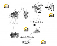 Компоненты блока управления двигателем S00015106