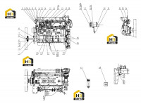 Комплектующие двигателя S00016235
