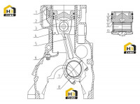 Поршень и шатун D05-000-900