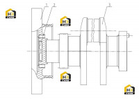Вал коленчатый D06A-000-40