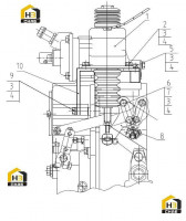 Комплектующие двигателя C59AZ-59AZ202