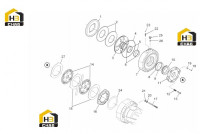 Узел тормоза