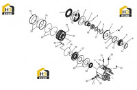 Узел тормоза