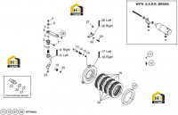 Узел тормоза