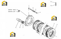 Узел тормоза