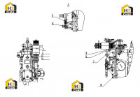 Комплектующие двигателя C59AZ-59AZ205+A