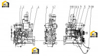 Комплектующие двигателя C00AZ-00AZ265+B