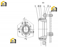 Кронштейн двигателя C82DZ-8N0107+A