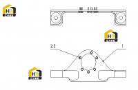 Кронштейн двигателя S00000897+01