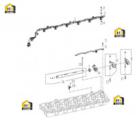 Коромысла и клапаны с комплектующими
