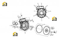 Маховик, корпус маховика и комплектующие