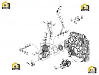 Стартер и воздушный компрессор с комплектующими