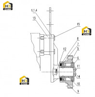 Комплектующие вентилятора C16AZ-M16AZ001