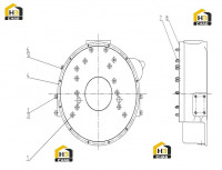 Корпус маховика C92AZ-92AZ310