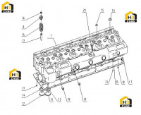 Головка блока цилиндров C04AZ-04AZ601