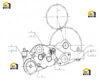 Насос масляный C15AZ-M2P1784