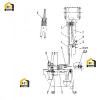 Трубопровод масляный C19AZ-M19AZ001