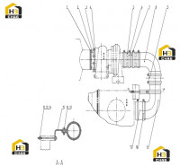 Трубопровод турбонагнетателя S00018327