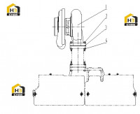 Турбонагнетатель C38AZ-38AZ606
