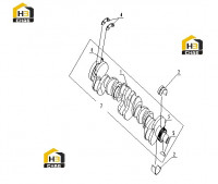 Вал коленчатый C06AZ-M6N8079
