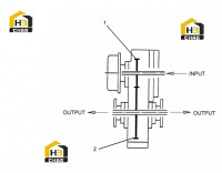 Шестерни раздаточной коробки