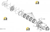 Узел тормоза