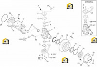 Корпус и комплектующие моста