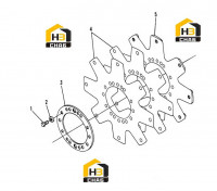 Пакет фрикционов