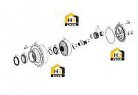 Редуктор бортовой 4474.109.006