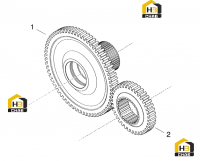 Шестерни третьей передачи