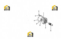 Компоненты раздаточной коробки