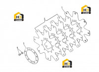 Пакет фрикционов