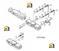 Комплектующие механизма переключения передач 1316.109.024