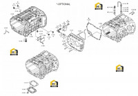 Корпус и комплектующие КПП 1304.101.264