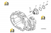 Фланец выходной 6085.108.044