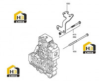 Крепление гидроблока 6085.102.819