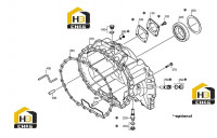 Корпус планетарной передачи 1314.131.023