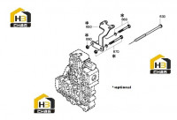 Крепление гидроблока 6085.102.801