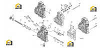Блок гидравлический управления КПП 6085.102.801