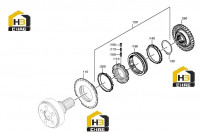 Синхронизатор 1316.133.007