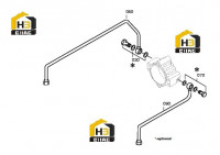 Трубки выключения демультипликатора 1315.145.006